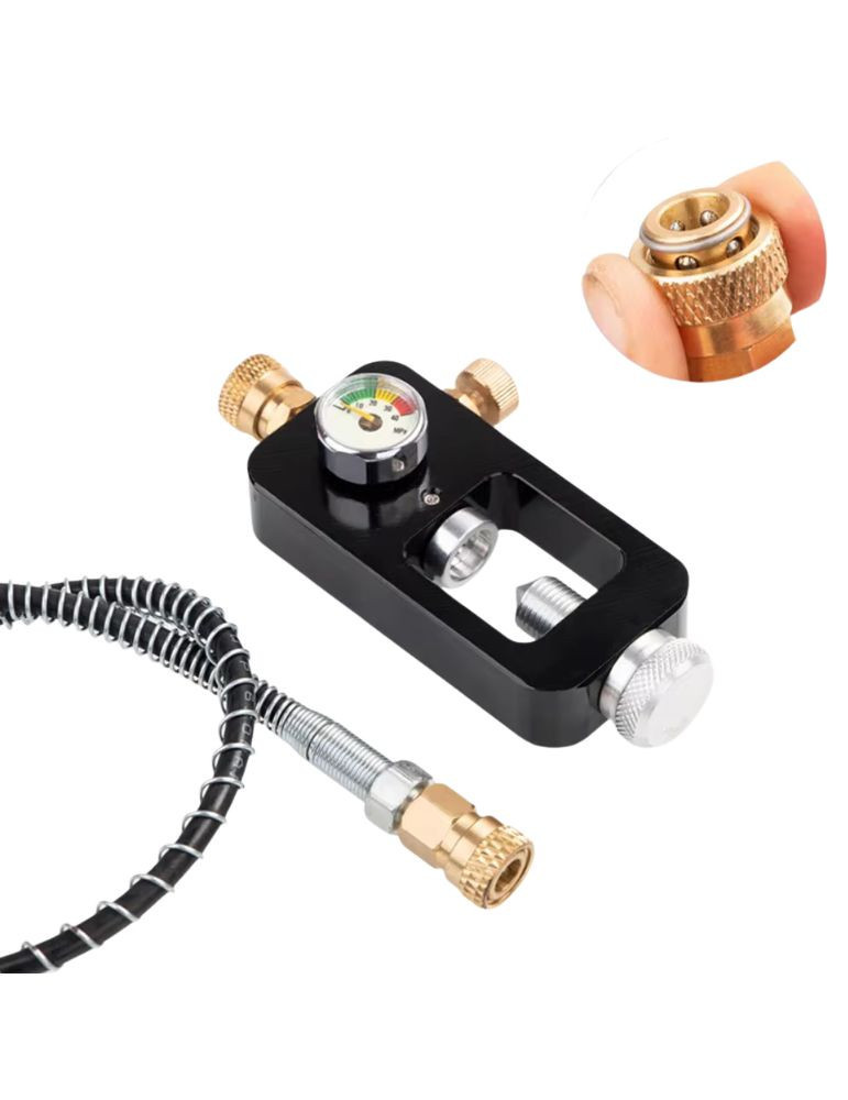 Manomètre et flexible