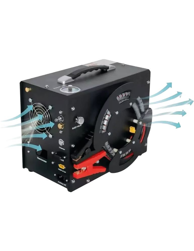 Compresseur portable OxyWave | Recharge bouteille rapide